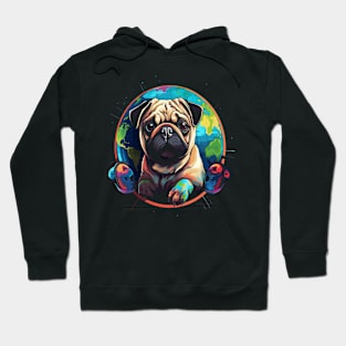 Pug Earth Day Hoodie